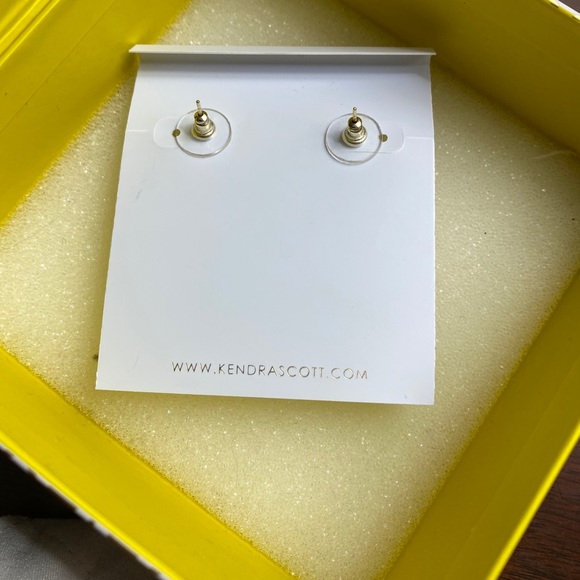 Kendra Scott Cosette Asymmetrical Earrings Ivory - Picture 5 of 7